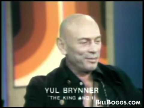 Yul Brynner Interview with Bill Boggs