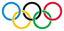 Olympic rings with white rims.svg