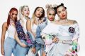 Parris Goebel (front) and her hip-hop dance squad (right to left), Kirsten Dodgen, Althea Strydom, Kyra Aoake and Kaea ...