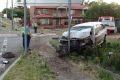 The accident scene in Mount Lawley.