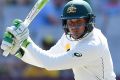 Maintaining focus: Usman Khawaja.