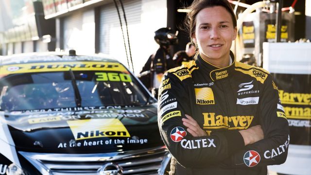 Simona de Silvestro earned the full-time gig after two stints at the Bathurst 1000 as a wildcard entry.