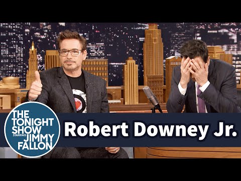 Robert Downey Jr. Coaches Jimmy Through Dramatic Acting Scenes