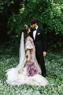 Inside a magical garden wedding set in Victoria