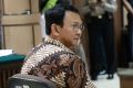 Jakarta Governor Basuki Tjahaja Purnama during his trial at the North Jakarta District Court in Jakarta on Dececember 13.