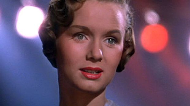 Debbie Reynolds in the 1952 classic musical <i>Singin' In The Rain</i>