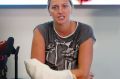 Petra Kvitova says moving her fingers for the first time after surgery was "the greatest Christmas present".
