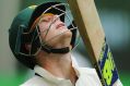 Steve Smith of Australia focuses before batting during day four of the Second Test match between Australia and Pakistan ...