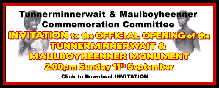 Download - INVITATION to the Official Opening of the Tunnerminnerwait & Maulboyheenner Monument - 2:00pm Sunday 11th September