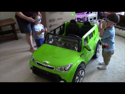 Kid Trax Kia Sing-A-Long Soul Unboxing