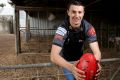 Long way from the farm: South Warrnambool and Ballarat Rebels player Hugh McCluggage is tipped to go high in the draft.