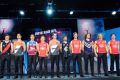 Line-up: Top 10 picks of the 2016 AFL Draft at the Hordern Pavilion on Friday night.