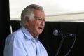 Former Labor prime minister Bob Hawke speaks at the Woodford Folk Festival.