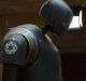 Robot K-2SO (left, with Felicity Jones as Jyn Erso) is the undisputed star in the latest Star Wards installment. A sign ...