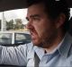 Kyle Mackey-Laws road tests the Gungahlin roundabout traffic lights