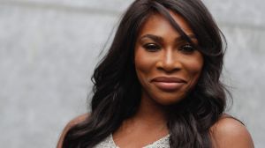 Engaged: tennis star Serena Williams.