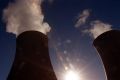 Cooling towers at the brown coal-fired Loy Yang power plant in Victoria's La Trobe Valley.