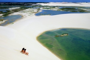 Dunas Tatajuba, the sand dunes just outside Jericoacoara, Brazil.