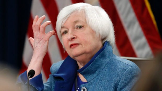 Federal Reserve chief Janet Yellen: for the first time in 15 years, higher rates in the US than in Australia are a ...