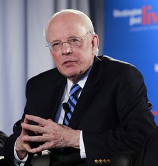 John Dean, White House counsel to President Nixon, Fred Thompson, chief minority counsel, Senate Watergate Committee, and Richard Ben-Veniste, special prosecutor during Watergate speak during an event sponsored by The Washington Post to commemorate the 40th anniversary of Watergate Monday, June 11, 2012 at the Watergate office building in Washington.