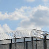 The perimeter jail fence