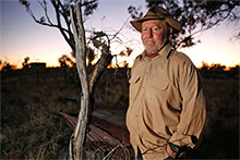 Outback survival expert Bob Cooper (Supplied: Bob Cooper)