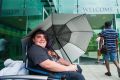 After five years of trying, Luke Marshall, 16, of Belconnen is at the head of the line at the Royal Australian Mint, in ...