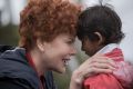 Nicole Kidman with Sunny Pawar star in Australian film Lion