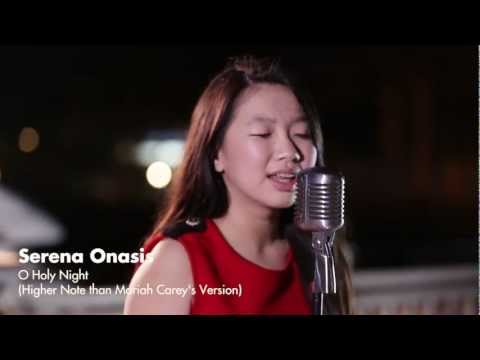 O Holy Night - Serena Sang Higher Note than Mariah Carey's Version