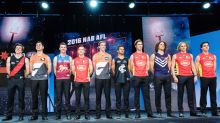 Line-up: Top picks of the 2016 AFL draft.