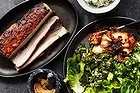 DIY dining: Korean pork belly ssam.