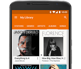 Google Play Music screenshot