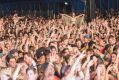 Crowds at Falls Festival at Lorne on Saturday, the day after the crush.