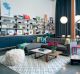 Eclectic Living Room by Daleet Spector Design.