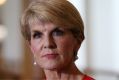 Foreign Affairs Minister Julie Bishop.