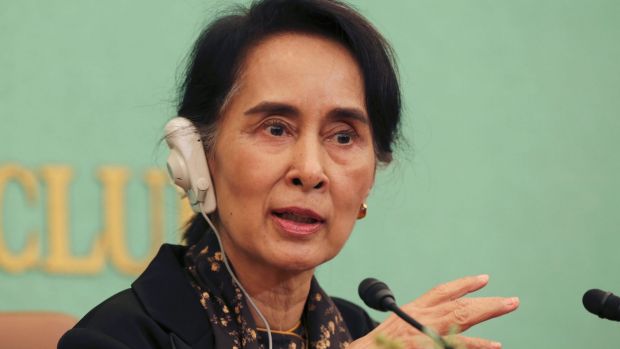 Myanmar's foreign minister Aung San Suu Kyi refuses to use the name Rohingya.