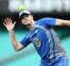 SYDNEY, AUSTRALIA - JANUARY 01: Steve Smith in action during an Australian training session on January 1, 2017 in ...