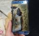 One of the Note7 units that reportedly exploded.