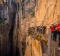 Tourists walk along the 'El Caminito del Rey' (King's Little Path) footpath in Malaga, Spain.