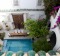 Pool view at Riad Yeux Bleus Marrakesh