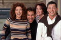 Debra Messing, Eric McCormack, Megan Mullaly and Sean Hayes during the show's original run.