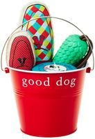 Harry Barker   The Furry Friends Bucket - Red