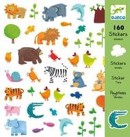 Djeco   Animal Stickers (160 pc)