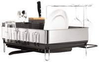 simplehuman   Steel Frame Dishrack - Fingerprint-Proof Stainl...