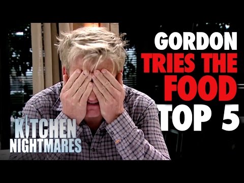 TOP 5 MEALS of 'Gordon Tries the Food' | Kitchen Nightmares