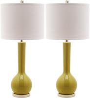 Safavieh   MAE Long Neck Ceramic Table Lamp, Set of 2