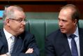 Treasurer Scott Morrison and Immigration Minister Peter Dutton. Politicians are often guilty of putting self-interest ...