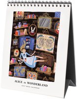 Rifle Paper Co.   2017 Alice In Wonderland Flip Desk Calendar