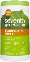 Seventh Generation   Disinfecting Wipes - Lemongrass Citrus