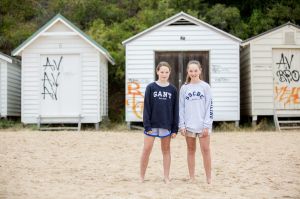  Sisters Holly and Emily Murray have visited their grandmothers bathing box each summer holiday since they were ...